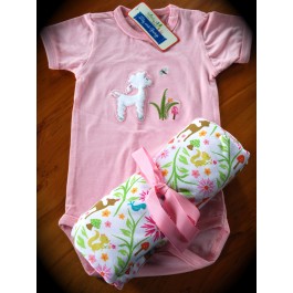 Woodlands Tail blanket & body suit