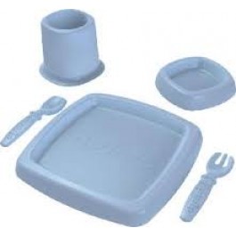 Seedlng Gift Set - Blue (the set includes 2 spoons and 2 forks)