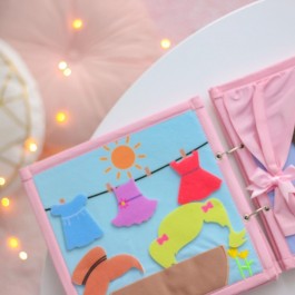 The Little Pink Busy Book - Toddler Activities | SOLD OUT! Pre-Order