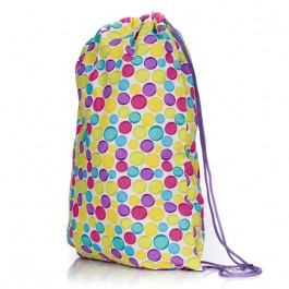 Signature Print Drawstring Bag