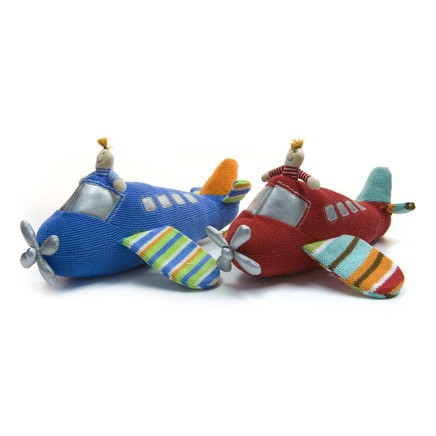 Blue Knit Plane (Noah)