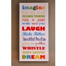 Relish Kids Block - White, Medium Size