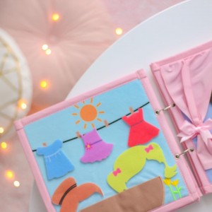 The Little Pink Busy Book - Toddler Activities | SOLD OUT! Pre-Order