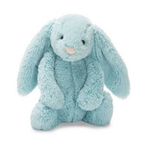 Bashful Aqua Bunny Medium